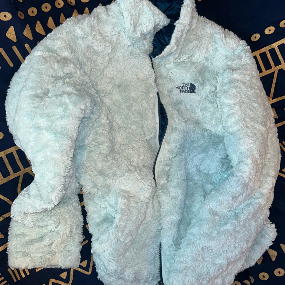 Girls The North Face Reversible Mossbud Coat